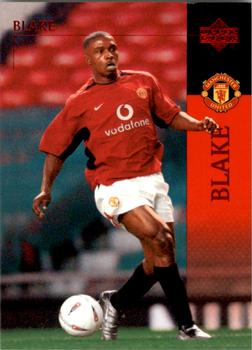 2003 Upper Deck Manchester United #82 Sylvan Blake Front