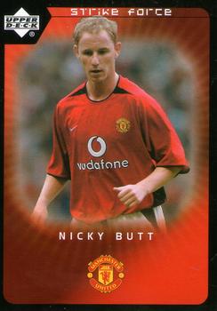 2003 Upper Deck Manchester United Strike Force #60 Nicky Butt Front