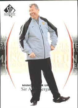 2004 SP Authentic Manchester United #4 Sir Alex Ferguson Front