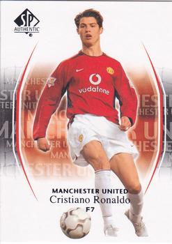 2004 SP Authentic Manchester United #7 Cristiano Ronaldo Front