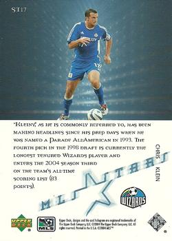 2004 Upper Deck MLS - MLS Stars #ST17 Chris Klein Back