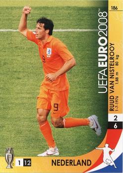 2008 Panini UEFA Euro #186 Ruud Van Nistelrooy Front