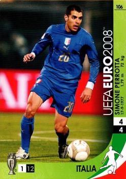 2008 Panini UEFA Euro #106 Simone Perrotta Front