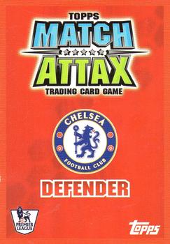 2007-08 Topps Match Attax Premier League Extra - Club Captains #NNO John Terry Back