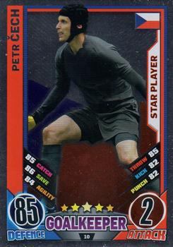 2012 Topps Match Attax Eurostars #10 Petr Cech Front