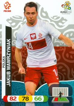 2012 Panini Adrenalyn XL Euro #NNO Jakub Wawrzyniak Front