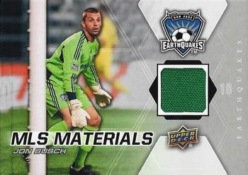 2012 Upper Deck MLS - MLS Materials #M-BU Jon Busch Front