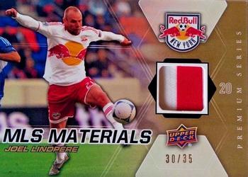 2012 Upper Deck MLS - MLS Materials Premium Series #M-JL Joel Lindpere Front