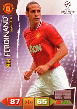 2011-12 Panini Adrenalyn XL UEFA Champions League #NNO Rio Ferdinand Front