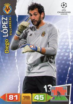 2011-12 Panini Adrenalyn XL UEFA Champions League #NNO Diego Lopez Front