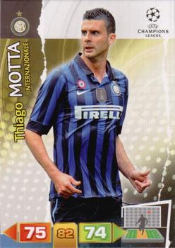 2011-12 Panini Adrenalyn XL UEFA Champions League #NNO Thiago Motta Front