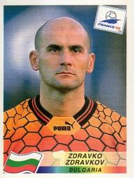 1998 Panini World Cup Stickers #283 Zdravko Zdravkov Front