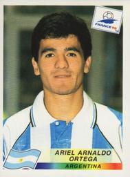 1998 Panini World Cup Stickers #511 Ariel Ortega Front