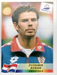 1998 Panini World Cup Stickers #545 Zvonimir Boban Front