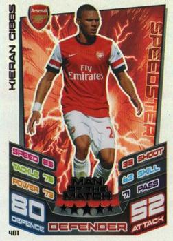 2012-13 Topps Match Attax Premier League #401 Kieran Gibbs Front