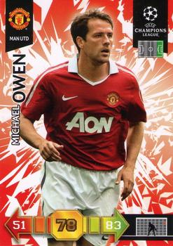 2010-11 Panini Adrenalyn XL UEFA Champions League #NNO Michael Owen Front