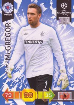 2010-11 Panini Adrenalyn XL UEFA Champions League #NNO Allan McGregor Front