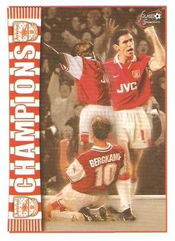 1997-98 Futera Arsenal Fans' Selection #75 Champions Front