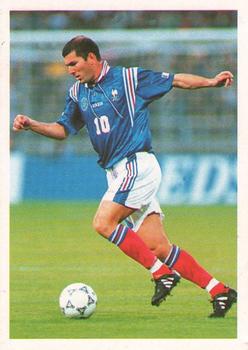 1998 Brooke Bond International Soccer Stars #20 Zinedine Zidane Front