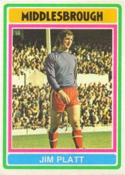 1976-77 Topps Footballer #236 Jim Platt Front