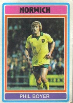 1976-77 Topps Footballer #254 Phil Boyer Front