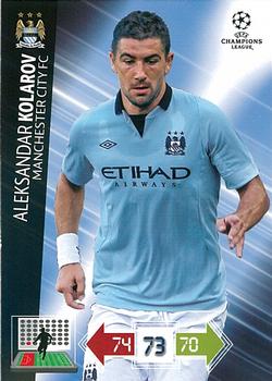 2012-13 Panini Adrenalyn XL UEFA Champions League #NNO Aleksandar Kolarov Front