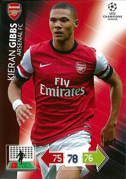 2012-13 Panini Adrenalyn XL UEFA Champions League #NNO Kieran Gibbs Front