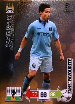 2012-13 Panini Adrenalyn XL UEFA Champions League - Fans' Favourites #NNO Samir Nasri Front