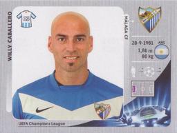 2012-13 Panini UEFA Champions League Stickers #211 Willy Caballero Front