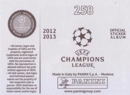 2012-13 Panini UEFA Champions League Stickers #258 David Silva Back