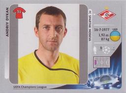2012-13 Panini UEFA Champions League Stickers #481 Andriy Dykan Front