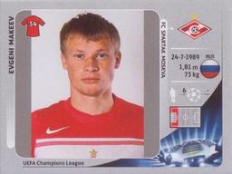 2012-13 Panini UEFA Champions League Stickers #484 Evgeni Makeev Front