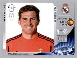 2012-13 Panini UEFA Champions League Stickers #229 Iker Casillas Front