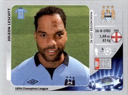 2012-13 Panini UEFA Champions League Stickers #250 Joleon Lescott Front