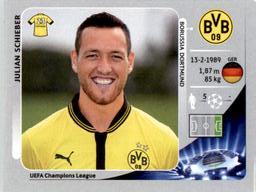 2012-13 Panini UEFA Champions League Stickers #296 Julian Schieber Front