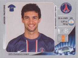 2012-13 Panini UEFA Champions League Stickers #61 Javier Pastore Front