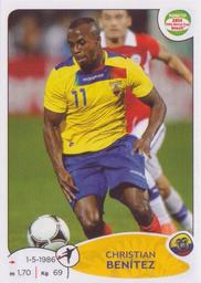 2013 Panini Road to 2014 FIFA World Cup Brazil Stickers #199 Christian Benitez Front