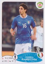 2013 Panini Road to 2014 FIFA World Cup Brazil Stickers #24 Andrea Ranocchia Front