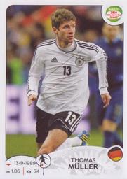 2013 Panini Road to 2014 FIFA World Cup Brazil Stickers #51 Thomas Muller Front