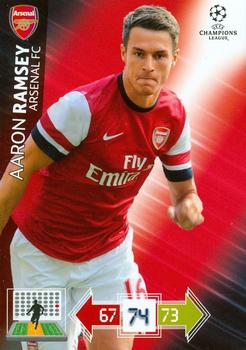 2012-13 Panini Adrenalyn XL UEFA Champions League Update Edition #4 Aaron Ramsey Front
