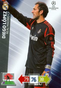 2012-13 Panini Adrenalyn XL UEFA Champions League Update Edition #99 Diego Lopez Front