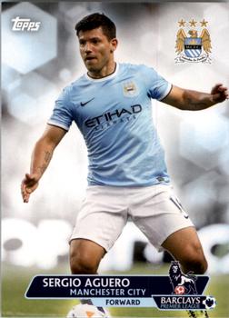 2013-14 Topps Premier Gold #50 Sergio Aguero Front