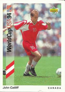 1993 Upper Deck World Cup Preview (Spanish/Italian) #37 John Catliff Front
