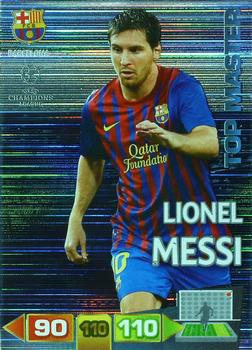 2011-12 Panini Adrenalyn XL UEFA Champions League - Top Masters #353 Lionel Messi Front