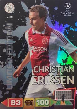 2011-12 Panini Adrenalyn XL UEFA Champions League - Limited Editions #NNO Christian Eriksen Front
