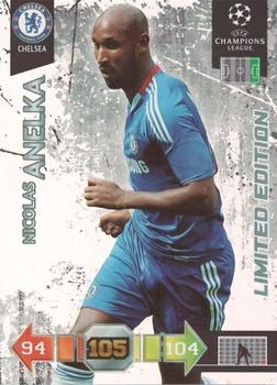 2010-11 Panini Adrenalyn XL UEFA Champions League - Limited Editions #NNO Nicolas Anelka Front