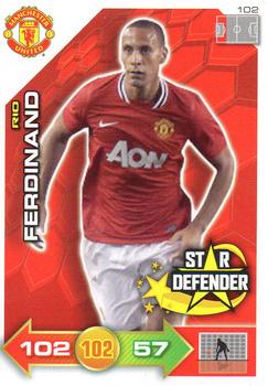 2011-12 Panini Adrenalyn XL Manchester United #102 Rio Ferdinand Front