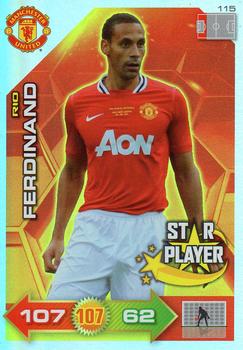 2011-12 Panini Adrenalyn XL Manchester United #115 Rio Ferdinand Front
