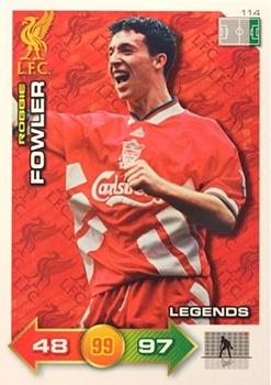 2011-12 Panini Adrenalyn XL Liverpool #114 Robbie Fowler Front