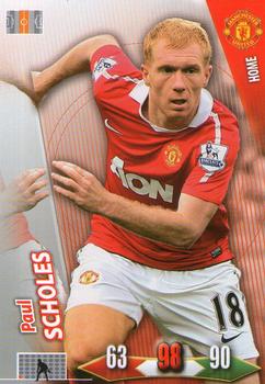 2010-11 Panini Adrenalyn XL Manchester United #20 Paul Scholes Front